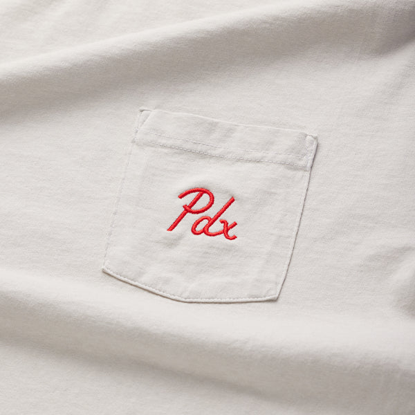 PDX Premium Pocket Tee - Eggshell
