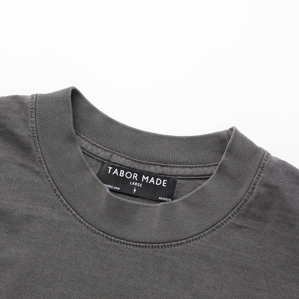 PDX Premium Pocket Tee - Washed Grey