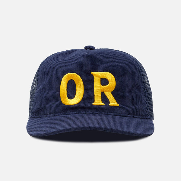Native Trucker Cap - Navy Corduroy