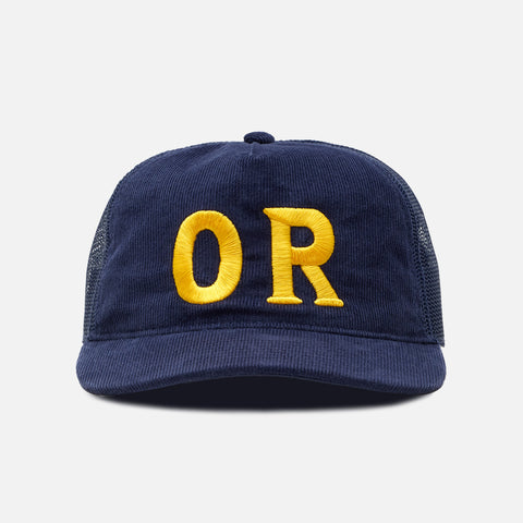 Native Trucker Cap - Navy Corduroy