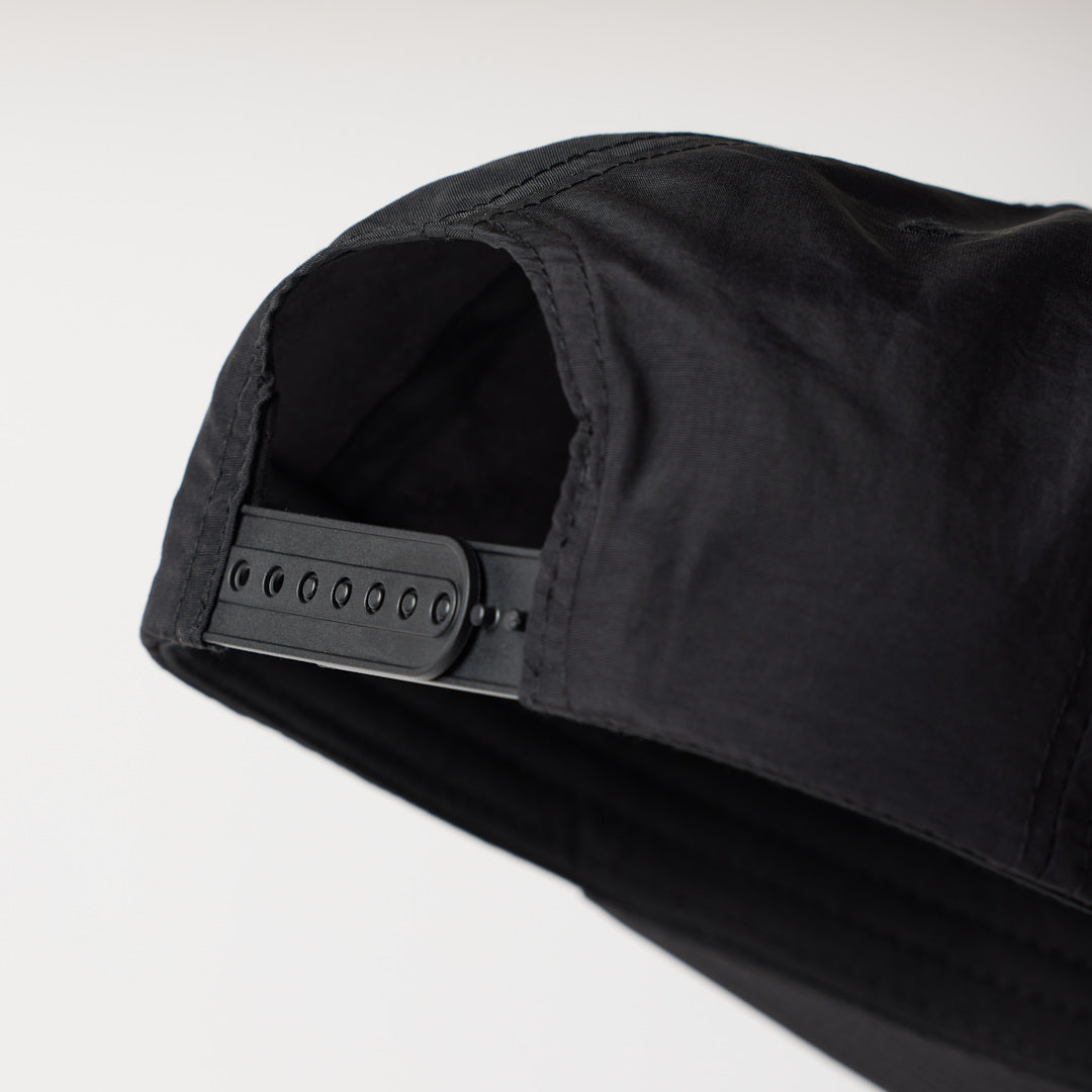 Installeren Dank u voor uw hulp spel Tabor Made PDX Nylon Cap | Black Snapback Hat