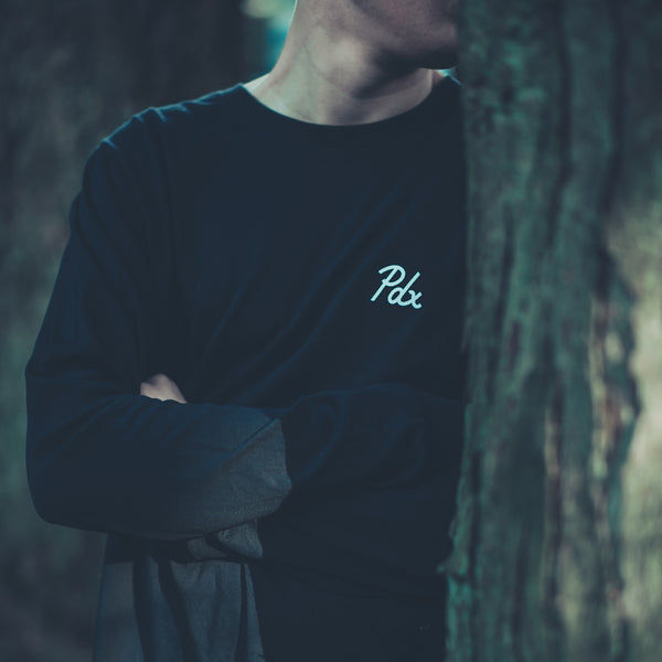 PDX Dyed Tee L/S - Black