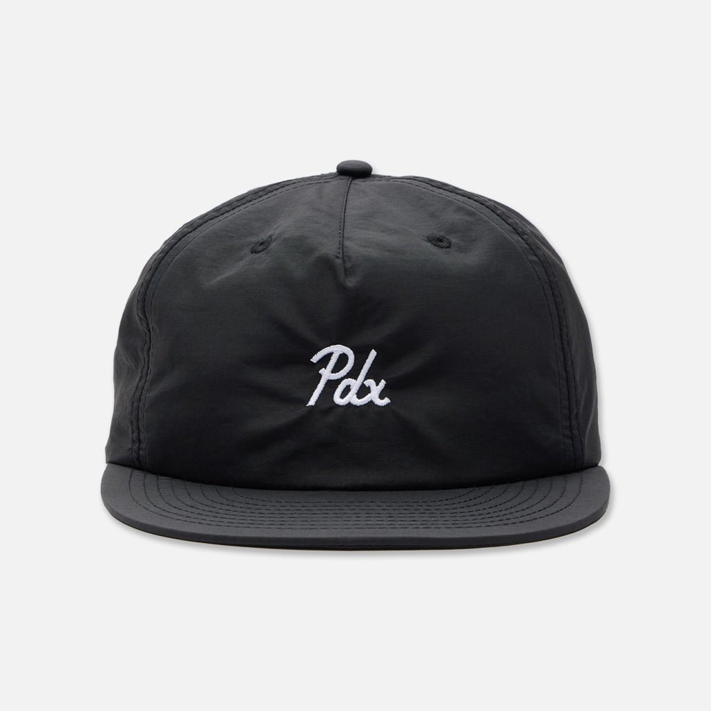 帽子 everyone nylon baseball cap (BLACK) Tabor Made PDX Nylon Cap | Black Snapback Hat
