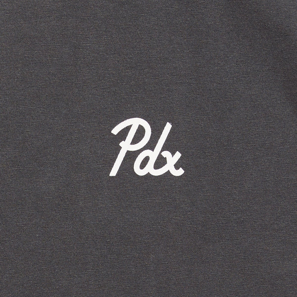 PDX Dyed Tee L/S - Raven