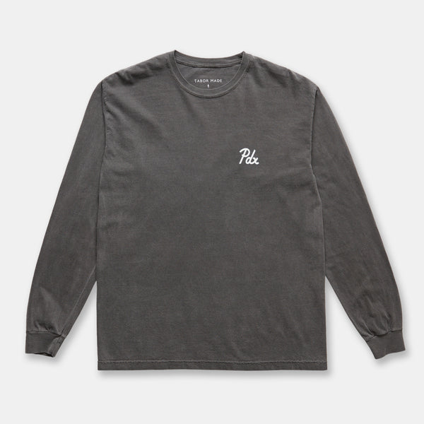 PDX Dyed Tee L/S - Raven