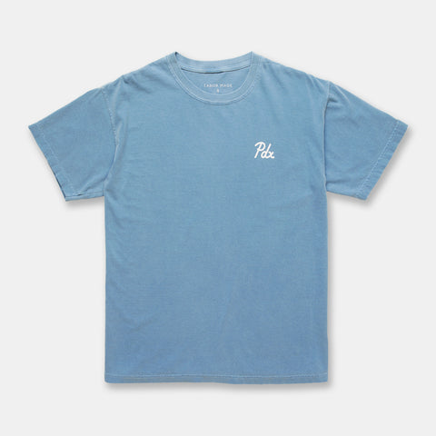 PDX Dyed Tee - Glacier