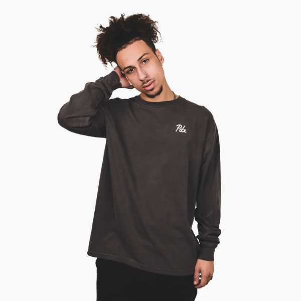 PDX Dyed Tee L/S - Raven
